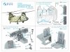 Quinta Studio QD48464 CH-47A 3D-Printed coloured Interior on decal paper (HobbyBoss) 1/48